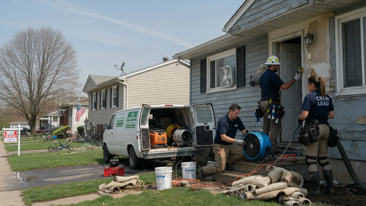 Flood Cleanup in Holmesville, OH near me